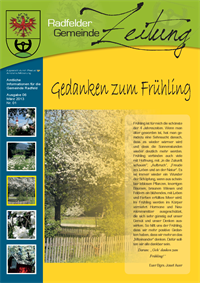 Gemeindezeitung März 2013