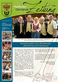 Gemeindezeitung September 2014