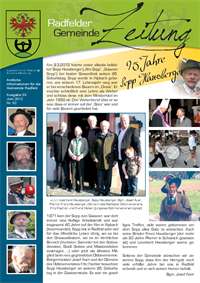Gemeindezeitung Juni 2012