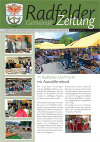 Radfelder Gemeindezeitung Juni 2023